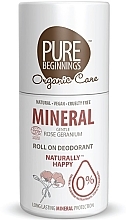 Духи, Парфюмерия, косметика Дезодорант "Mineral" - Pure Beginnings Eco Roll On Deodorant