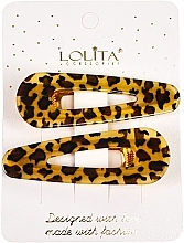 Заколка для волос, леопард, дизайн 1 - Lolita Accessories  — фото N1