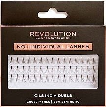 Духи, Парфюмерия, косметика Накладные пучки ресниц - Makeup Revolution Nº.1 Individual Lashes