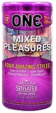 Парфумерія, косметика Презервативи, 12 шт. - ONE Mixed Pleasures Condoms