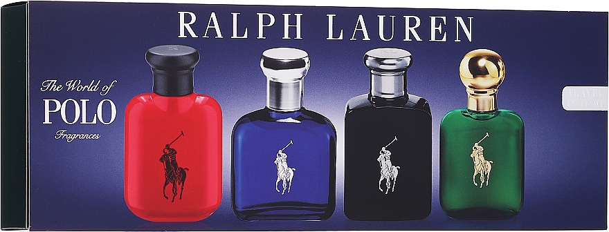 Ralph Lauren The World Of Polo Fragrances Miniset - Набор (edt/4x15ml) — фото N1