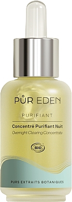 Нічний очищувальний концентрат для обличчя - Pur Eden Concentry Purifiant Nuit — фото N1