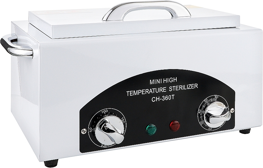 Сухожарова шафа CH-360T, біла + хром пакет - Sterilizer Exclusive Chrom — фото N1