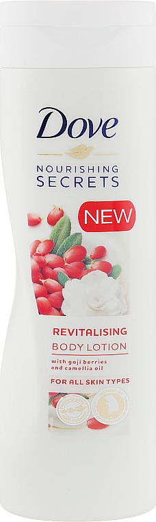 Лосьйон для тіла з ягодами годжі - Dove Nourishing Secrets Revitalising Goji Berries Body Lotion — фото N1