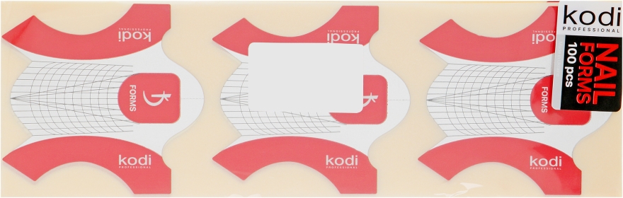 Бумажные одноразовые формы для ногтей - Kodi Professional — фото N2