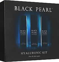 Парфумерія, косметика Оновлювальний гіалуроновий набір - Sea of Spa Black Pearl Kit Hyaluronit (cr/30ml + eye/cr/30ml + ser/30ml)