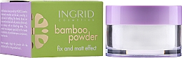 Профессиональная сыпучая пудра из бамбука - Ingrid Cosmetics Professional Bamboo Powder — фото N2
