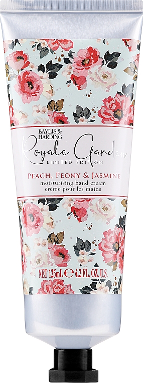 Набор, 5 продуктов - Baylis & Harding Royale Garden Peach, Peony & Jasmine — фото N5