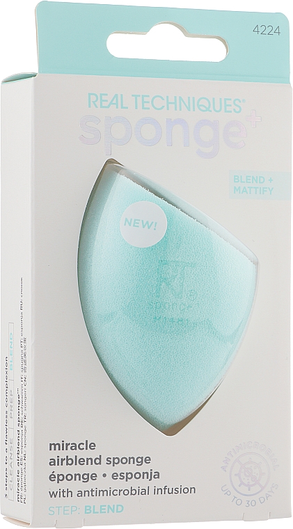 Спонж для макияжа - Real Techniques Miracle Airblend Sponge — фото N2