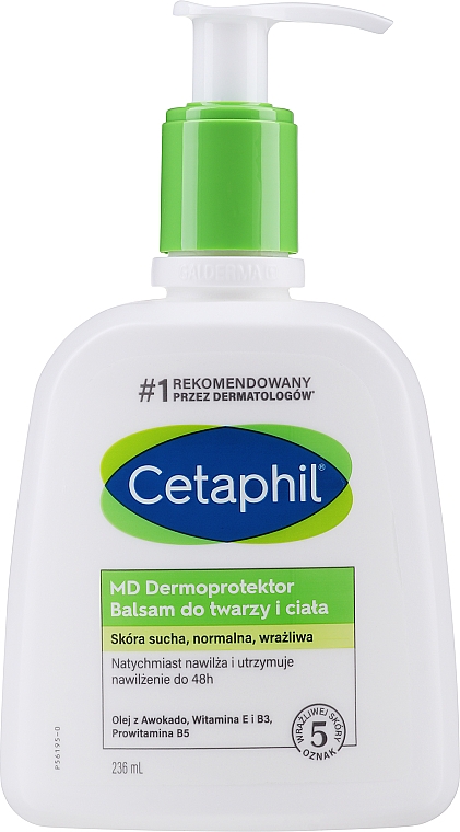 Зволожувальний лосьйон для обличчя й тіла для сухої та чутливої шкіри - Cetaphil MD Dermoprotektor — фото N2