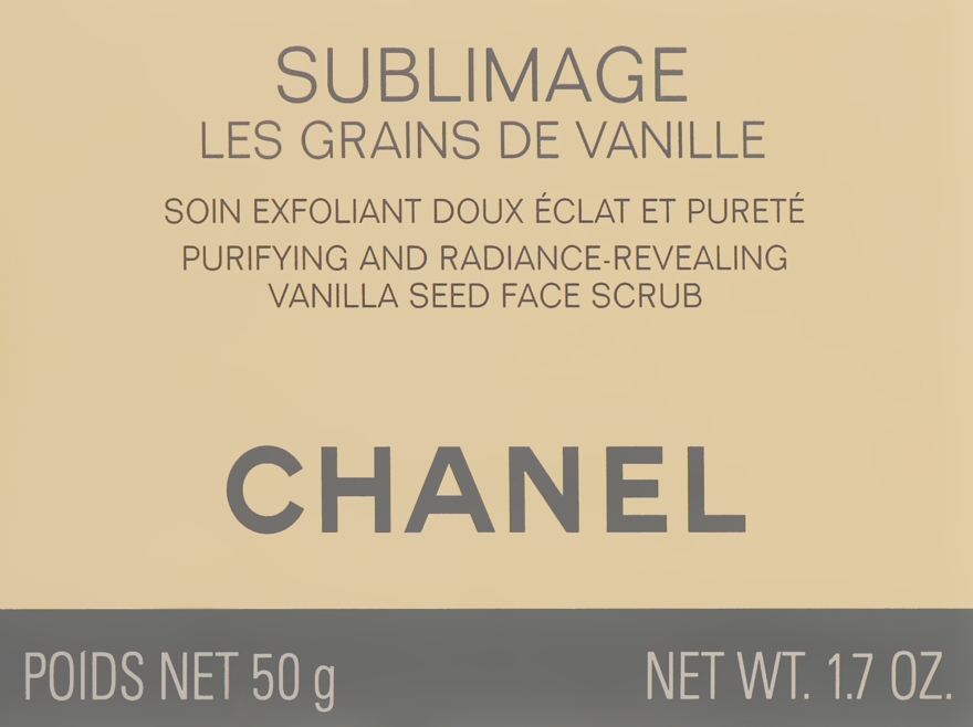 М'який скраб для обличчя - Chanel Sublimage Les Grains De Vanille — фото N1