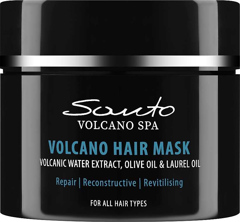 Маска для волосся - Santo Volcano Spa Hair Mask — фото N1
