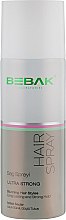 Спрей для укладки волос ультра сильной фиксации - Bebak Laboratories Hair Spray Ultra Strong — фото N1
