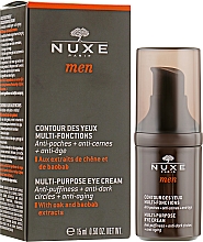 Духи, Парфюмерия, косметика Средство для контура глаз - Nuxe Men Multi-Purpose Eye Cream