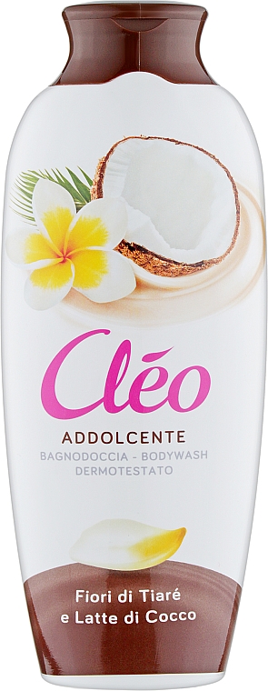 Гель для душа "Цветы тиаре и кокосовое молоко" - Cleo Tiare Flowers And Coconut Milk Body Wash — фото N1