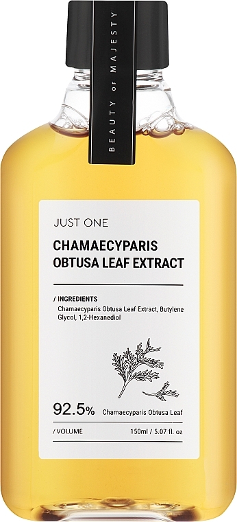 Засіб з екстрактом листя кипариса - Beauty Of Majesty Ust One Chamaecyparis Obtusa Leaf Extract — фото N1