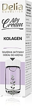 Парфумерія, косметика Крем-сироватка для обличчя - Delia Active Ingredient My Cream Kollagen (міні)