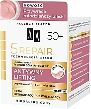 Дневной крем для лица осветляющий - AA Age Technology 5 Active Lifting Day Cream 50+ — фото N4