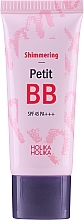 Духи, Парфюмерия, косметика ВВ-крем для лица - Holika Holika Shimmering Petit BB Cream SPF45 PA+++