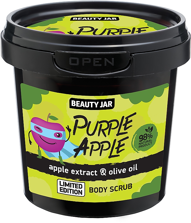 Скраб для тіла - Beauty Jar Purple Apple Body Scrub — фото N1