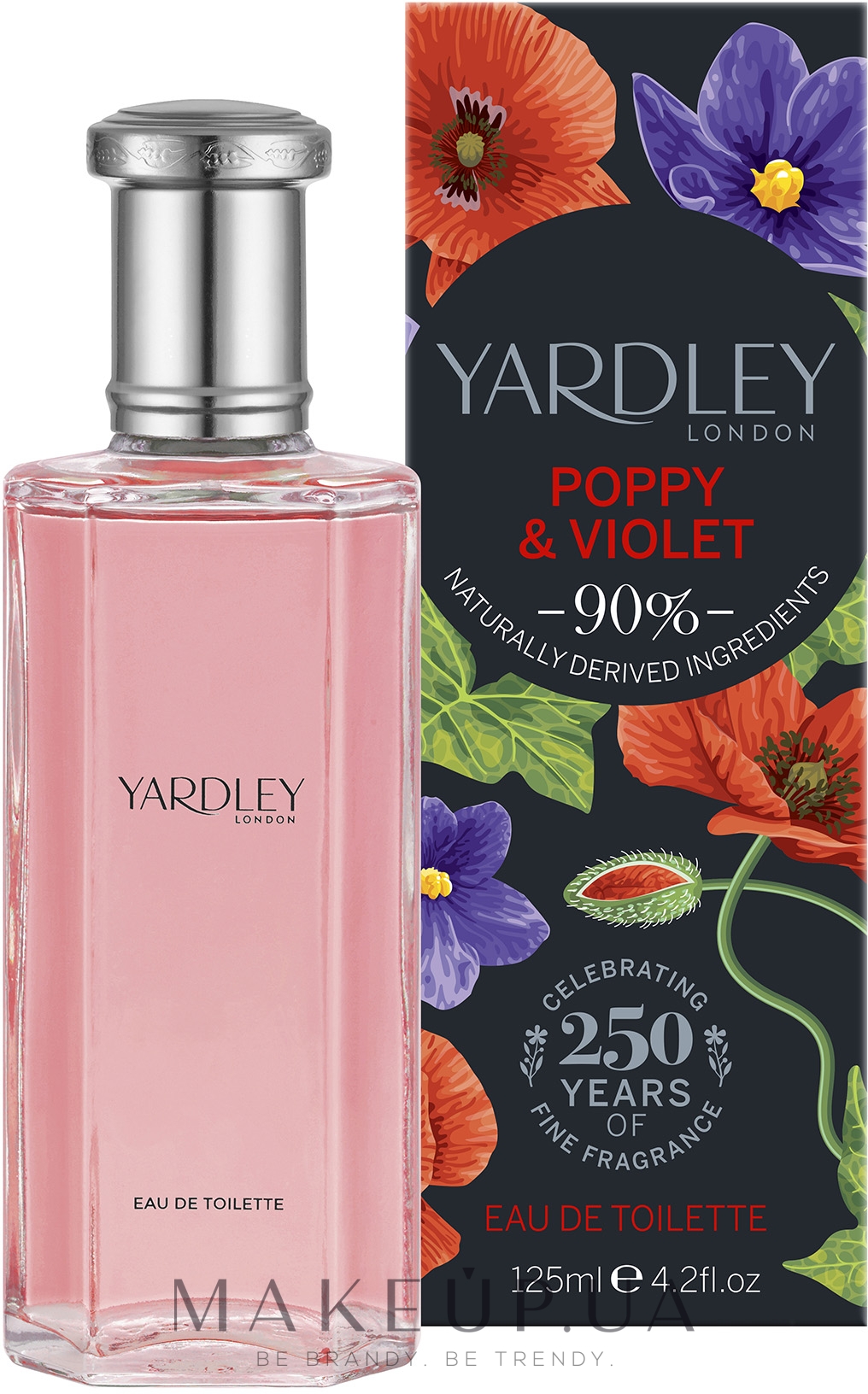Yardley Poppy & Violet - Туалетная вода — фото 125ml