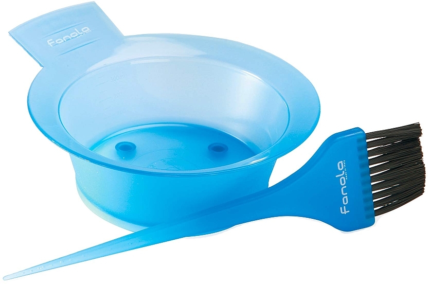 Чаша для смешивания краски, голубая - Fanola Blue Tinting Bowl — фото N2