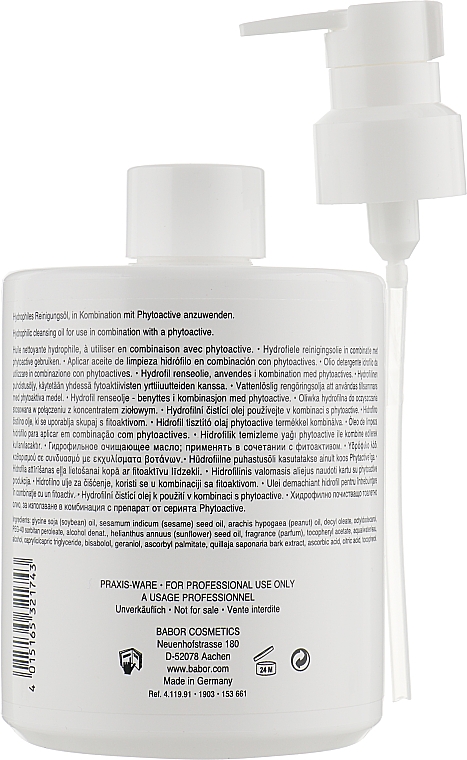 Гідрофільна олія для обличчя - Babor Cleansing HY-OL — фото N2