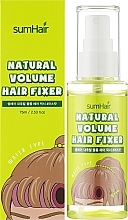 Спрей для фиксации волос - Sumhair Natural Volume Hair Fixer #Green Grape — фото N2