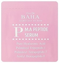 Духи, Парфюмерия, косметика Пептидная сыворотка с матриксилом и аргирелином - Cos de BAHA Peptide Serum With Matrixyl 3000 & Argireline (пробник)