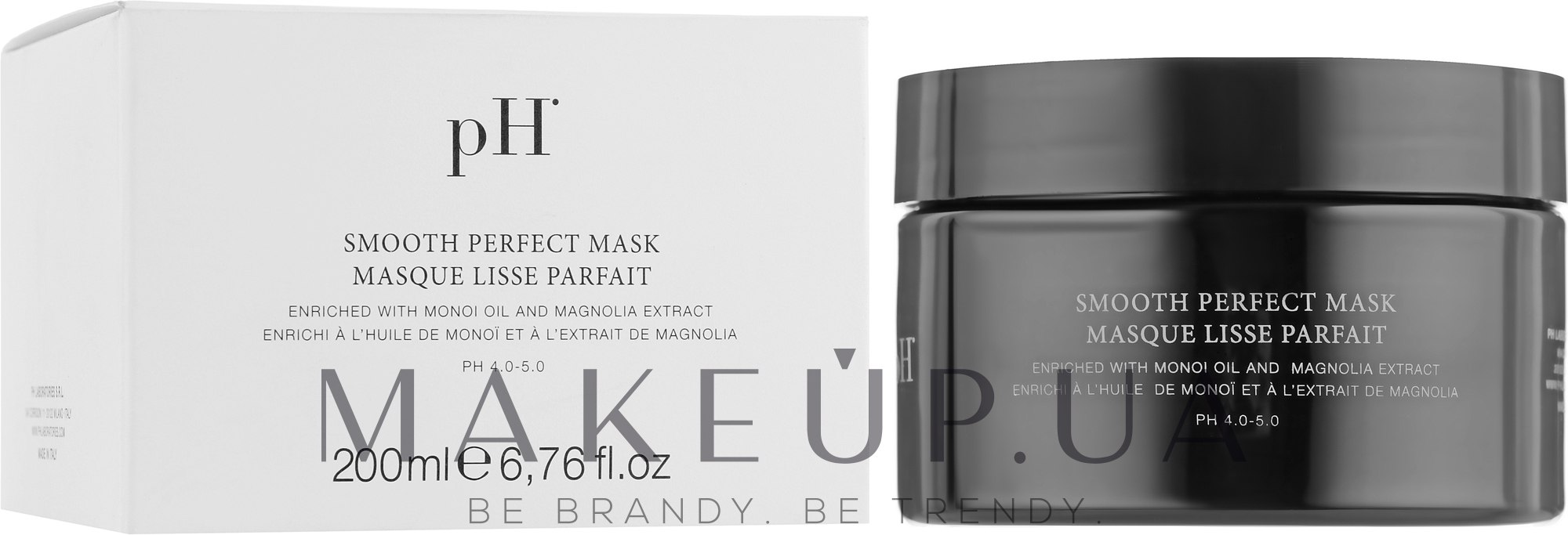 Маска для волосся "Ідеальна гладкість" - Ph Laboratories Smooth Perfect Mask — фото 200ml
