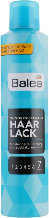 Лак для волосся сильної фіксації - Balea Haarlack Windresistent — фото N2