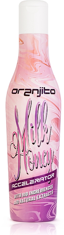 Молочко для загара в солярии - Oranjito Max. Effect Milk and Honey — фото N1