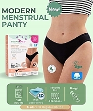 Менструальні трусики "Modern" - Masmi Menstrual Panties — фото N2