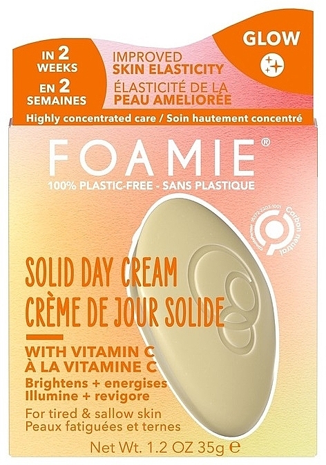 Твердый дневной крем - Foamie Solid Day Cream — фото N1