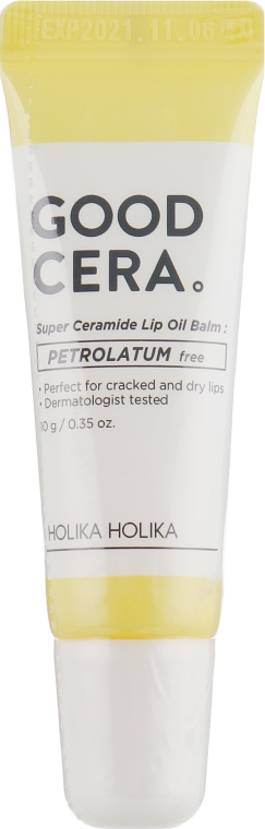 Масло-бальзам для губ - Holika Holika Good Cera Super Ceramide Lip Oil Balm