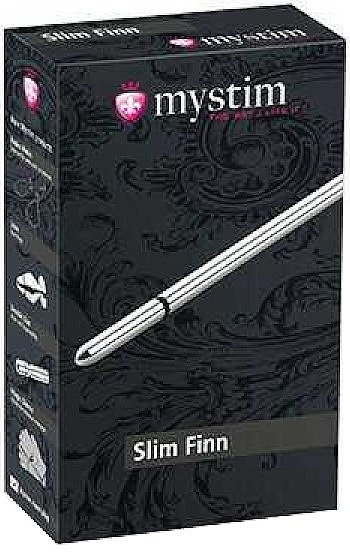 Массажер уретры с электростимуляцией - Mystim Slim Finn Urethral Sound Roundplug — фото N2