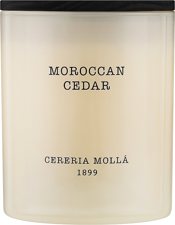 Cereria Molla Moroccan Cedar - Ароматическая свеча — фото N1