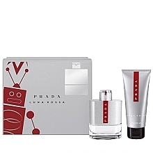 Духи, Парфюмерия, косметика Prada Luna Rossa - Набор (edt/100ml + sh/gel/100ml)