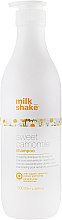 Шампунь для тонкого світлого волосся з екстрактом ромашки - Milk_Shake Sweet Camomile Shampoo — фото N3