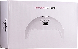 Парфумерія, косметика LED-лампа для сушки гелю і гель-лаку, 18W/36W - MylaQ