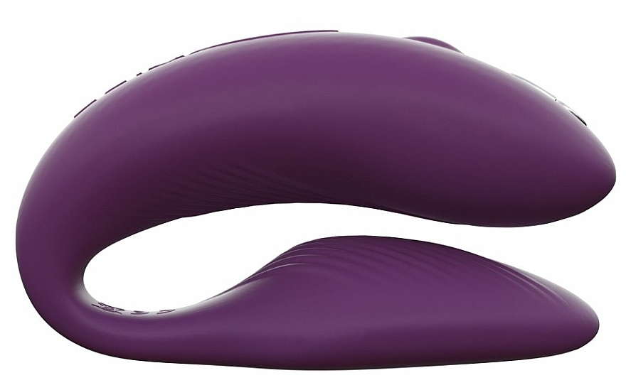 Вибратор для пар с дистанционным управлением, фиолетовый - We-Vibe Chorus Cosmic Purple — фото N3
