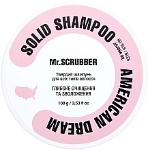 Твердый шампунь American Dream - Mr.Scrubber Solid Shampoo Bar — фото N2