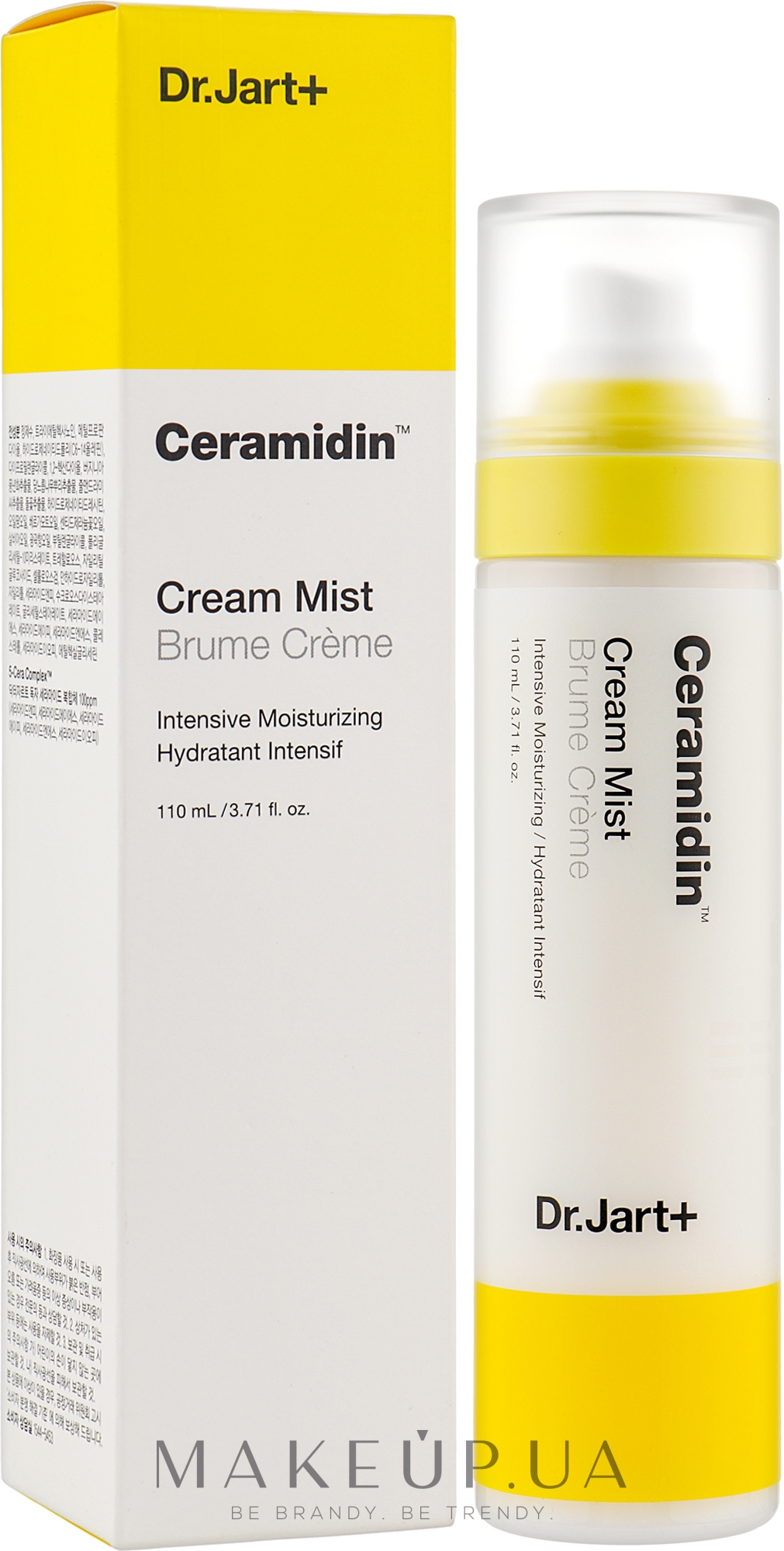 Крем-міст зволожувальний і відновлювальний з керамідами - Dr. Jart Ceramidin Cream Mist — фото 110ml