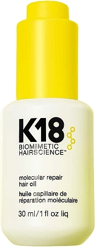 Молекулярна відновлювальна олія для волосся - K18 Molecular Repair Hair Oil — фото N1