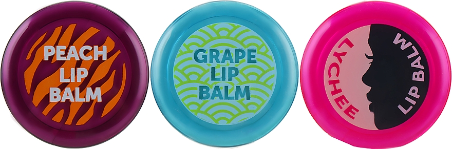 Набор - Mades Cosmetics Signature Lip Balm (lip/balm/15ml + lip/balm/15ml + lip/balm/15ml) — фото N2