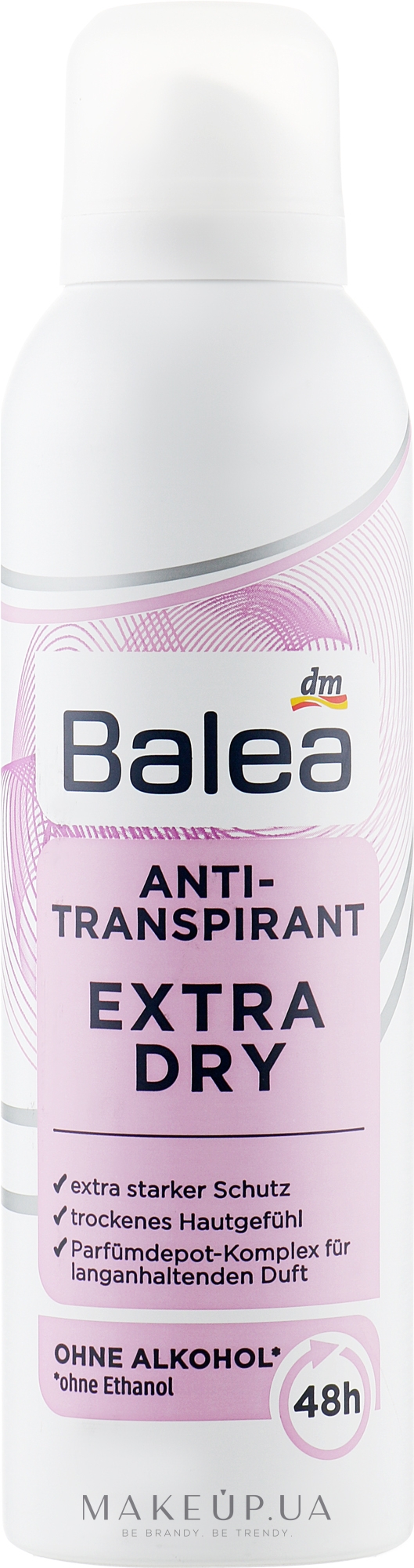 Дезодорант "Екстра" - Balea Anti-Perspirant Extra Dry — фото 200ml