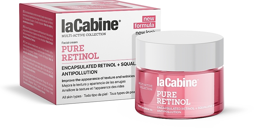 Крем з ретинолом для покращення текстури шкіри обличчя - La Cabine Pure Retinol Cream