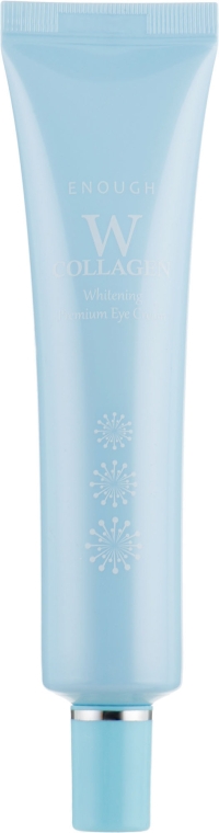 Крем для шкіри навколо очей освітлювальний з колагеном - Enough W Collagen Whitening Premium Eye Cream — фото N1