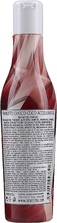 Прискорювач засмаги - Oranjito Choco Coco Accelerator — фото N2
