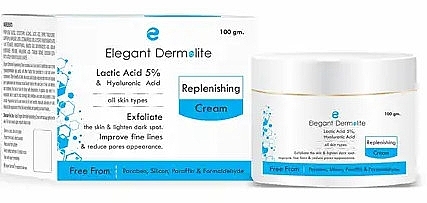 Восстанавливающий крем для лица - Dermolite Replenishing Cream — фото N1